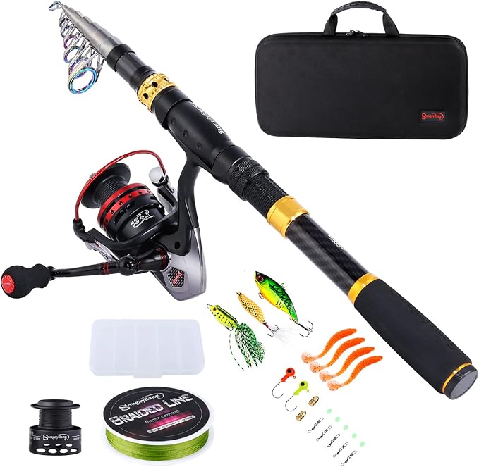 Sougayilang Fishing Rod Reel Combo by Sougayilang