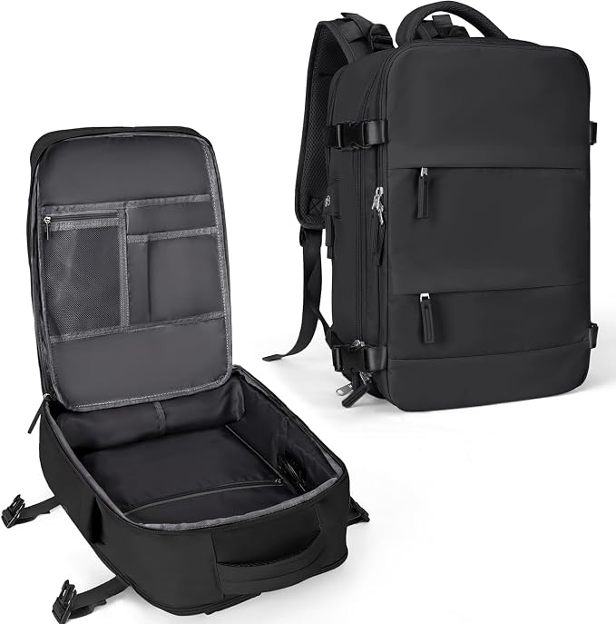 coowoz Large Travel Backpack For Women Men, Carry On Backpack Flight Approved by coowoz