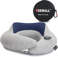 Inflatable Travel Pillow, Upgraded Travel Neck Pillow by Keemall