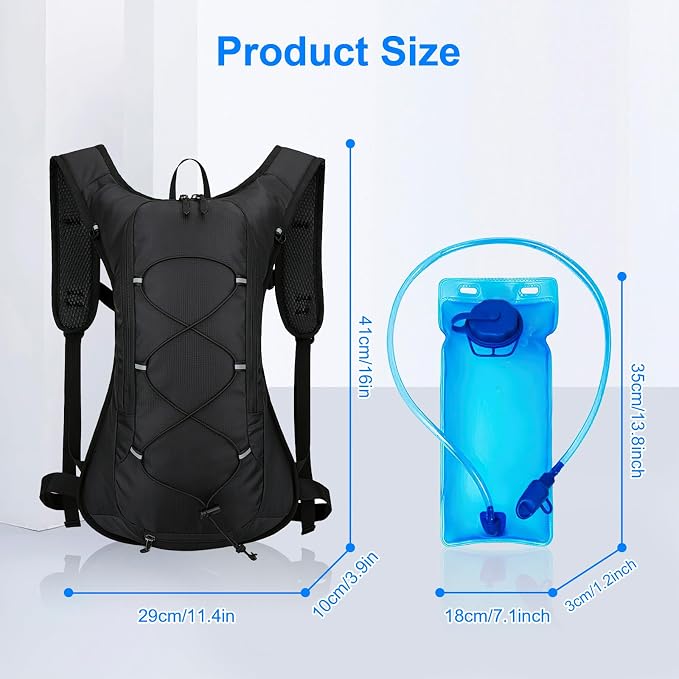 Hydration Backpack, Cycling Backpack Outdoor, Lightweight Hydration Pack - Image 7
