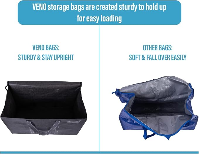 VENO 2 Pack Moving Bags, Heavy Duty, Moving Boxes Alternative, Packing Storage - Image 4