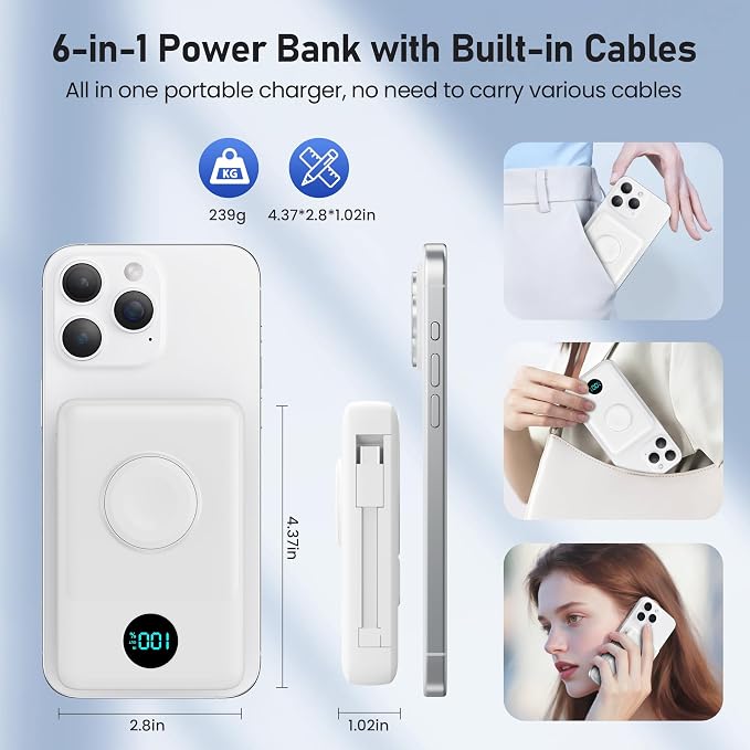 Magnetic Portable Charger for iPhone - Image 7