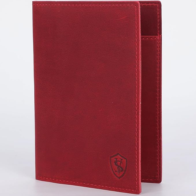 STAR VISTA Albatross Leather Travel Passport Holder, Minimalist Design - Image 8