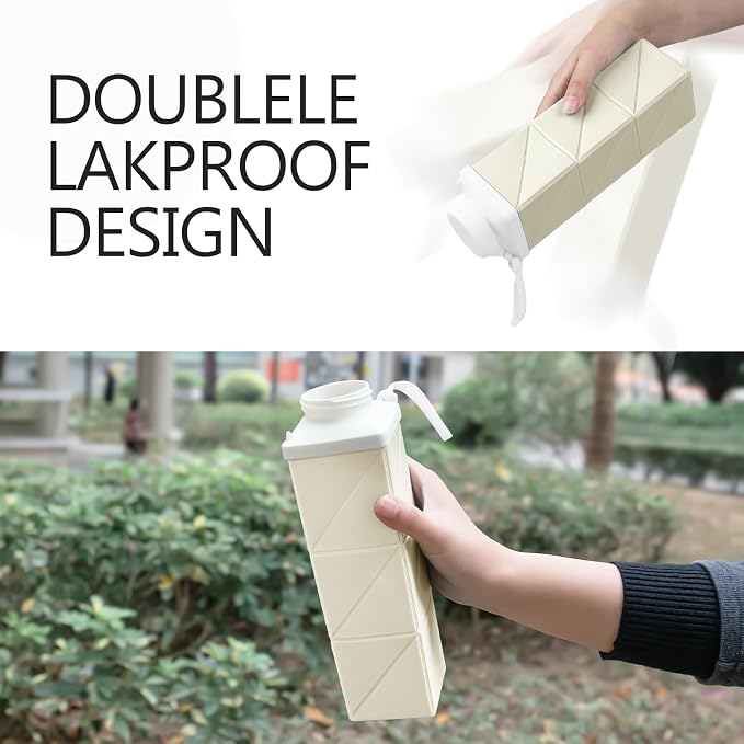 24oz Collapsible Water Bottles–Food-Grade, Lightweight, Foldable Design Perfect - Image 4