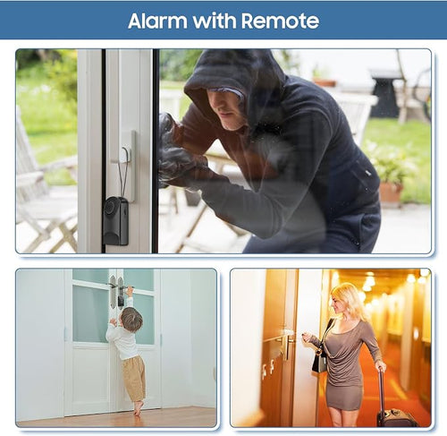 120db Touch Sensor, Door Handle Alarm, Anti Theft Vibration Triggered Portable - Image 2