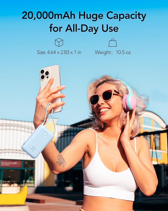 Portable Charger 20000mAh 30W Fast Charging, Power Bank - Image 5