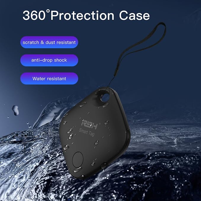 Air Tracker Tag 4 Pack Bluetooth Luggage Tracker tag Locator Works - Image 3