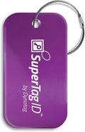 Dynotag® Sentry Series Solid Metal Web Enabled Smart Luggage Tag ID + Steel Loop by DynotagInc