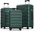 BEOW Luggage Sets 3 Piece For Men Women Expandable Hard Sided Suitcase Sets 3 by BEOW
