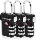 Fosmon TSA Approved Luggage Locks, Suitcase Travel Lock by Fosmon