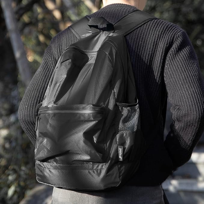 pack all 20L Lightweight Packable Backpack, Water Resistant Foldable Backpack - Image 8
