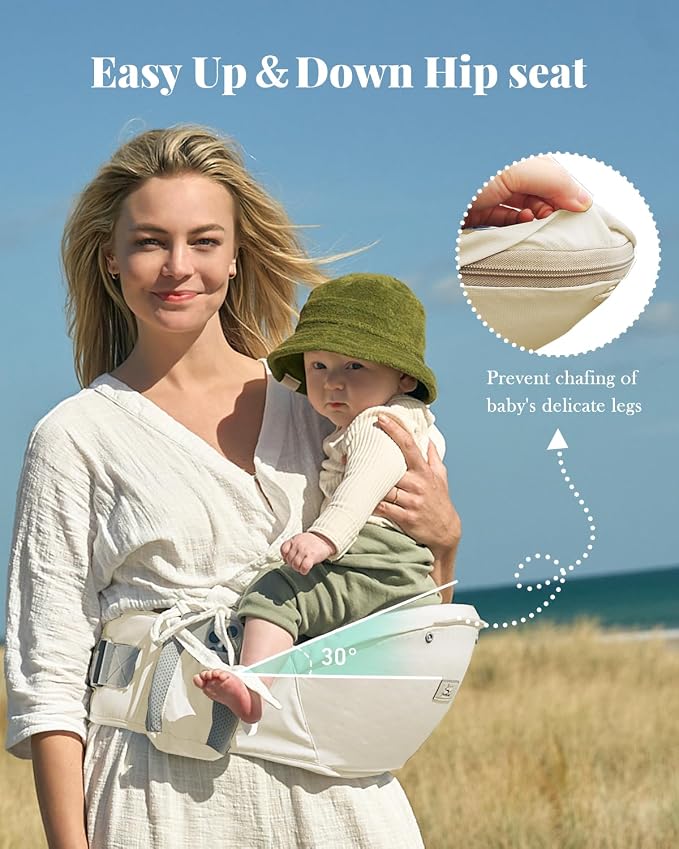 MOMTORY Baby Carrier, Baby Holder Carrier Newborn to Toddler - Image 5
