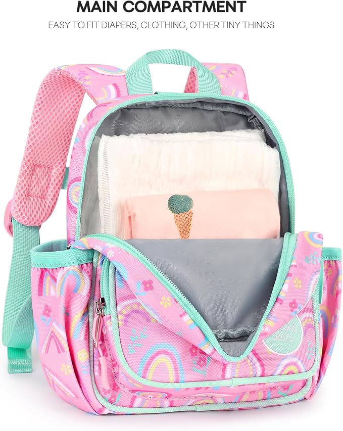 mibasies Backpack Leash for Toddlers 1-3: Baby Backpack for Girls - Image 4