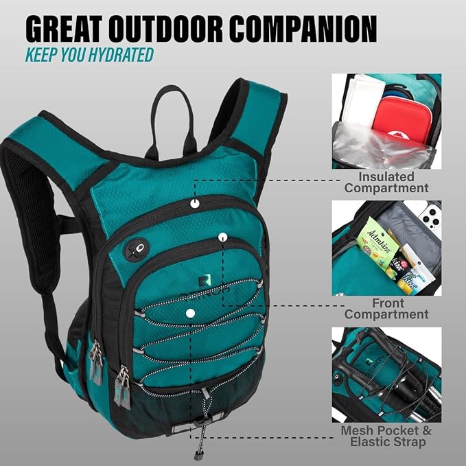 Hydration Pack Backpack with 3L Water Bladder - Image 3