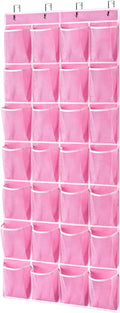 KEEPJOY 28 Pockets Hanging Shoe Organizer, Over the Door Shoe Organizer by KEEPJOY