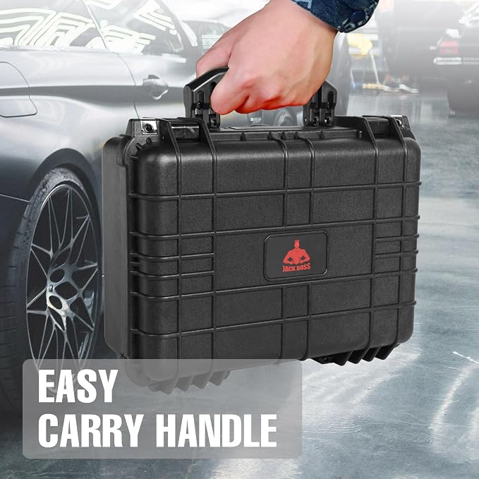 16x 12.8x 6.8 Inch Hard Case, Portable Weather Waterproof Protective Camera Case - Image 6