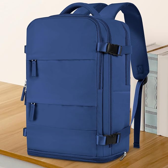 coowoz Large Travel Backpack For Women Men, Carry On Backpack Flight Approved - Image 2