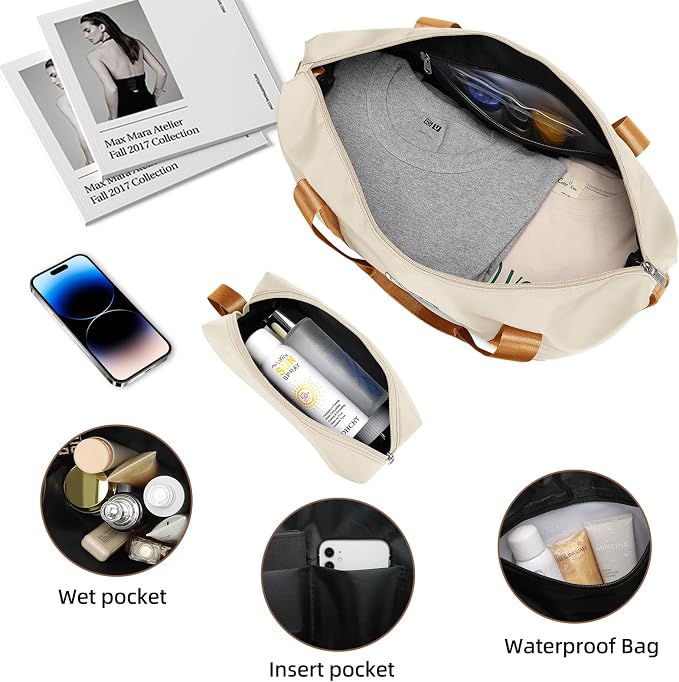 LARVENDER Luggage Sets 5 Piece Hardside Expandable Suitcase - Image 6