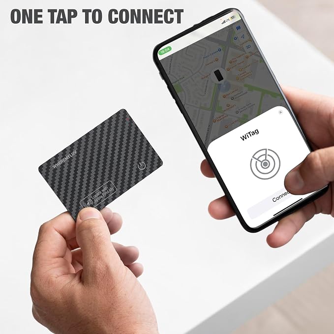 WHEREMYLUV-Item-Finder-for-Wallet, Ultra Thin Bluetooth Tracker Card Compatible - Image 3