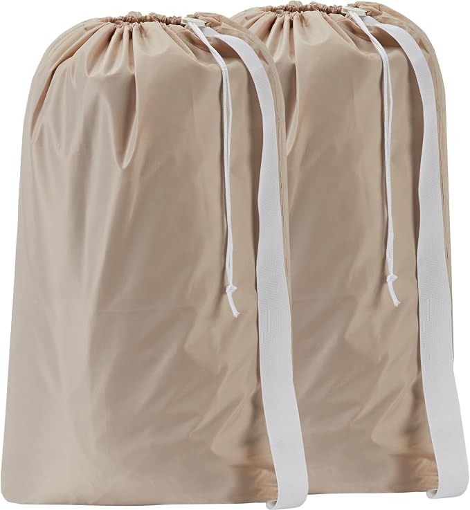 HOMEST 2 Pack XL Nylon Laundry Bag by HOMEST