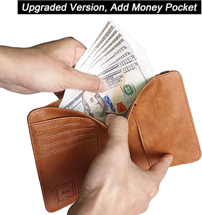 Passport Holder Cover Wallet Travel Essentials Leather Rfid Blocking Case - Image 4