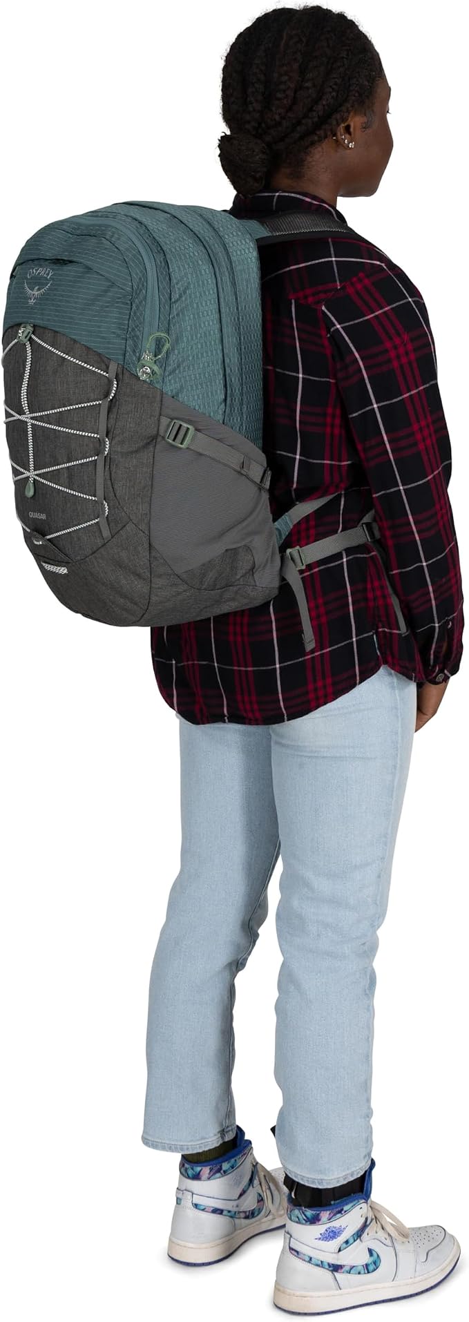 Osprey Quasar 26L Commuter Backpack, Alpaca Tan/Latte Brown Heather - Image 13