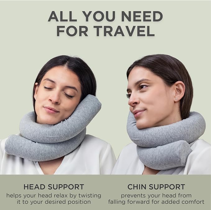 Dot&Dot Twist Memory Foam Travel Pillow - Image 2