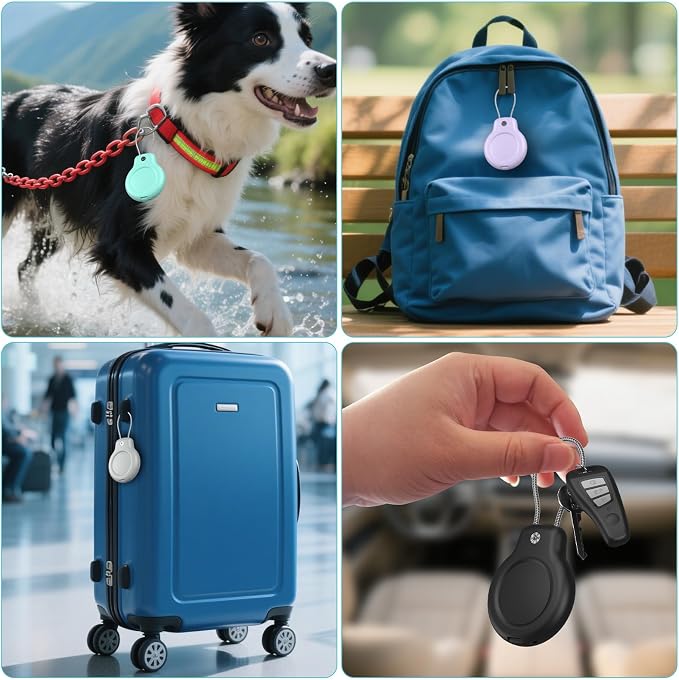 SPGUARD Compatible with Apple AirTag Waterproof Hidden 8 Pack Secure Holder - Image 5
