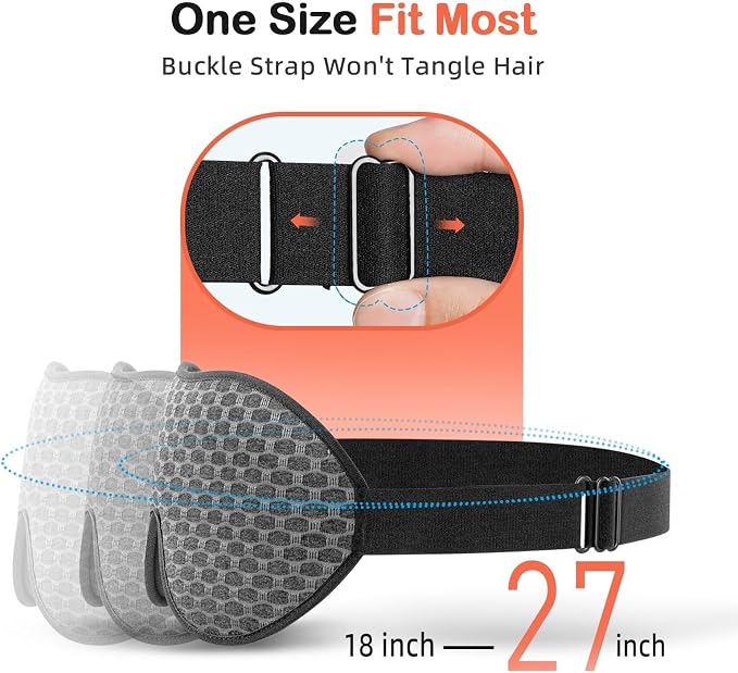 INNELO 3D Contoured Sleep Mask for Side Sleepers - Image 6
