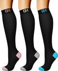 CHARMKING Compression Socks for Women & Men Circulation 15-20 mmHg is Best by CHARMKING