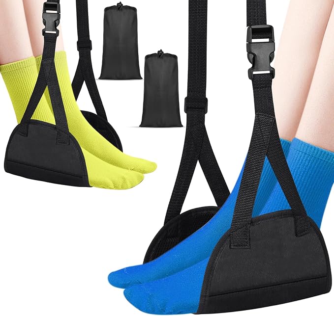 Airplane Footrest Hammock, Foot Hammock - Image 9