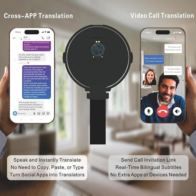 Language Translator Device for All Languages, Pocket AI Real Time Translation - Image 4