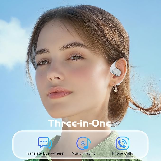 IAMJOY Language Translation Earbuds, 163 Language Translator Earbuds 3-in-1 Two - Image 3