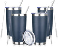 20oz Tumbler with Straw and Brush, Stainless Steel Vacuum Insulated tumbler by Unknown