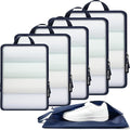 BAGAIL 6 Set Ultralight Compression Packing Cubes Packing Organizer by BAGAIL