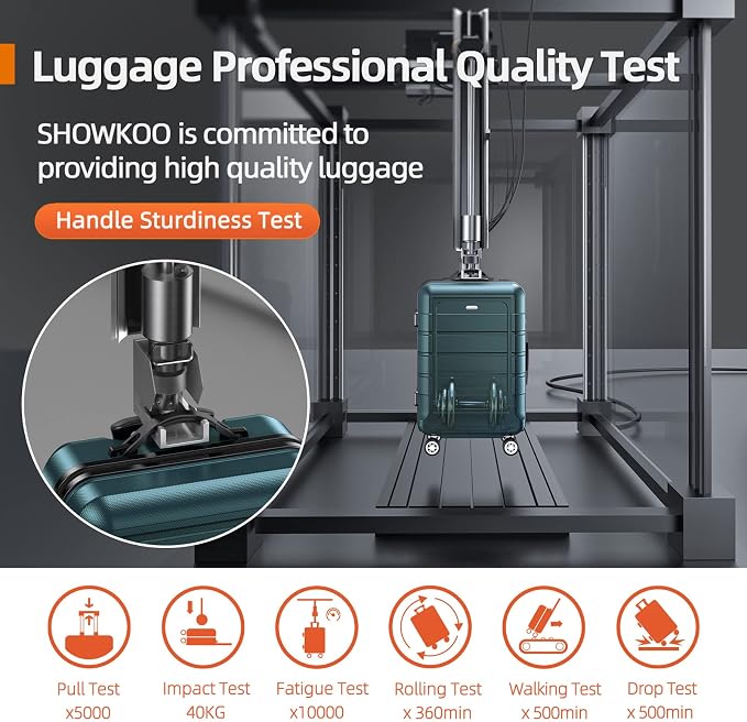 SHOWKOO Luggage Sets Expandable Suitcase Double Wheels TSA Lock - Image 7