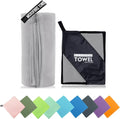 Microfiber Travel Towel, Soft Lightweight Quick Dry Towel, Super Absorbent by ZIUDBOC