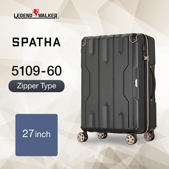 LEGEND WALKER SPATHA Hardside Expandable Luggage, 5109-60-GR - Image 2