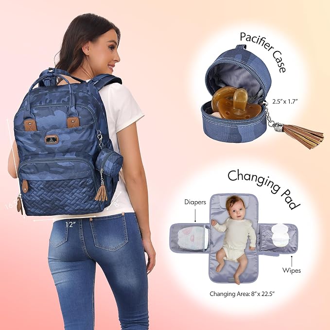 Dikaslon Diaper Bag Backpack - Image 2