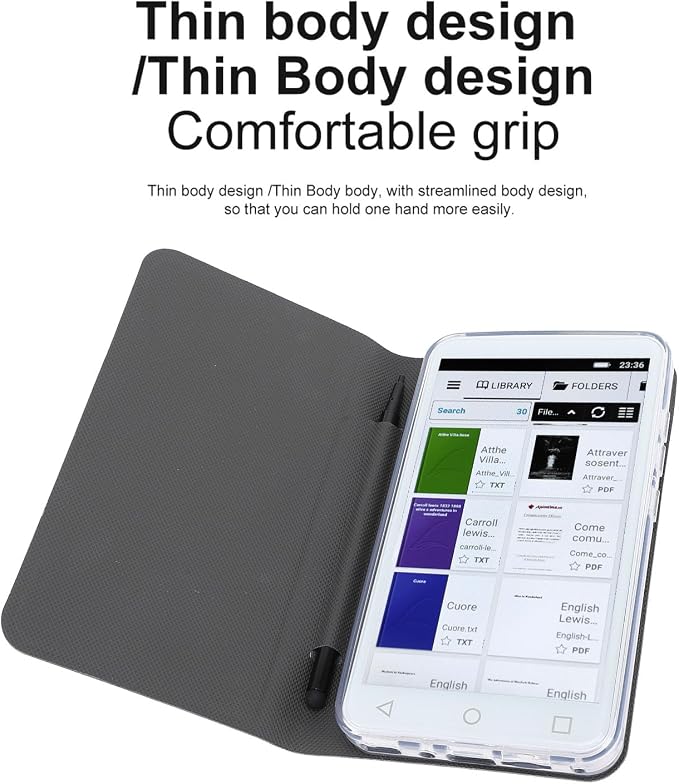 eReader 5”Audiobooks 16GBWIFI, Voice Call Audiobooks, Faster Page Turns - Image 4