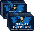 SaiTech IT 10 Pack RFID Blocking Card NFC Contactless Debit/Credit Card ATM by SaiTechIT