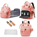 Diaper Bag Backpack with Changing Station Portable 3 in 1 Multifunction by %E2%80%94%E2%80%94BeautyHealthFamily%E2%80%94%E2%80%94