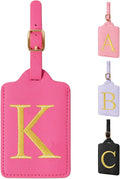 Personalized Initial Luggage Tags by izuzta