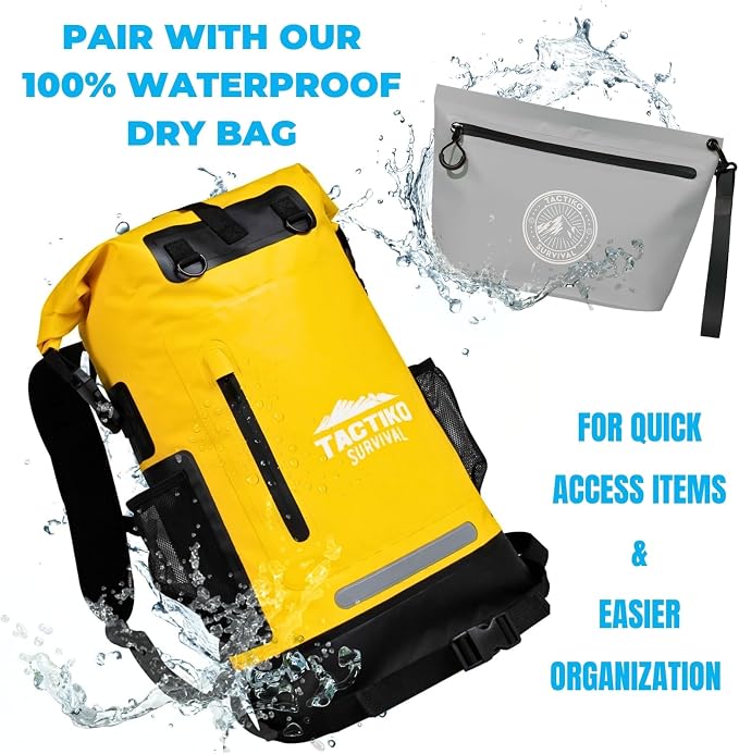 Tactiko Heavy-Duty Splash Water Resistant Zipper Pouches - Image 8