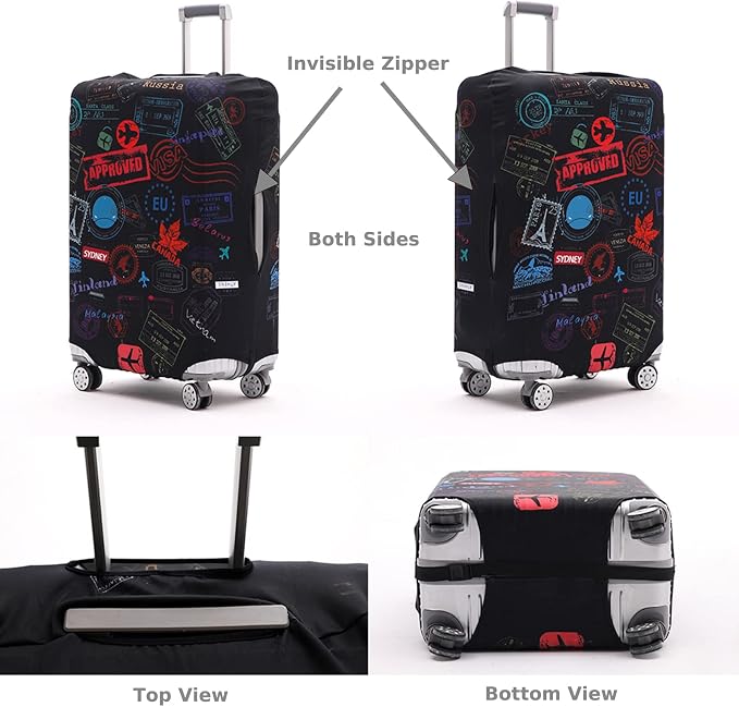 TRAVELKIN more than travel Luggage Cover Suitcase Cover Suitcase Protector Fit - Image 2