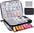 Electronics Organizer Travel Case Cord Cable Charger Organizer Bag Travel by CNPOP