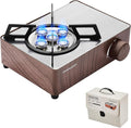 Odoland Portable Camping Stove 7500 BTU Camp Stove Lightweight Butane Gas Stove by Odoland