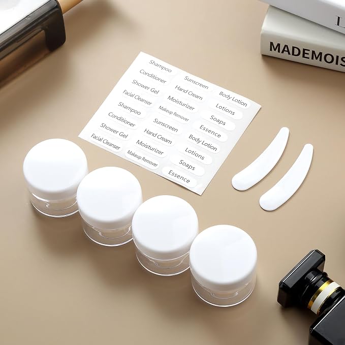 16 Pack Travel Bottles for Toiletries, 6oz Silicone, Leak Proof, Plane Trip - Image 9