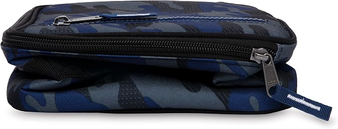 PackIt Freezable Classic Lunch Box, Sporty Camo Charcoal Navy, Built - Image 4