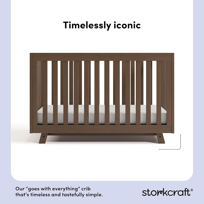 Storkcraft Beckett Grow-with-Me Convertible Crib – GREENGUARD Gold Certified - Image 5